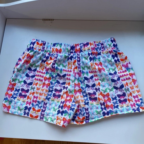 Crewcuts Butterfly‎ Everyday Cotton Printed Shorts Size 12 Girls - Picture 6 of 6